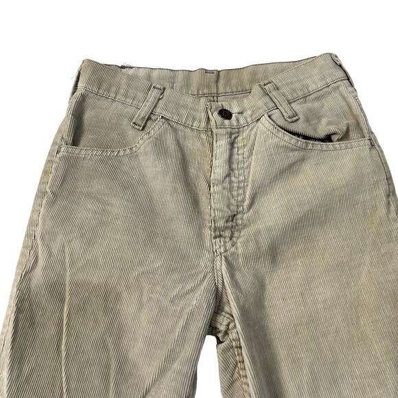Vintage 70s women's cream corduroy Gap Pioneer frontier western trouser pants - Picture 8 of 13